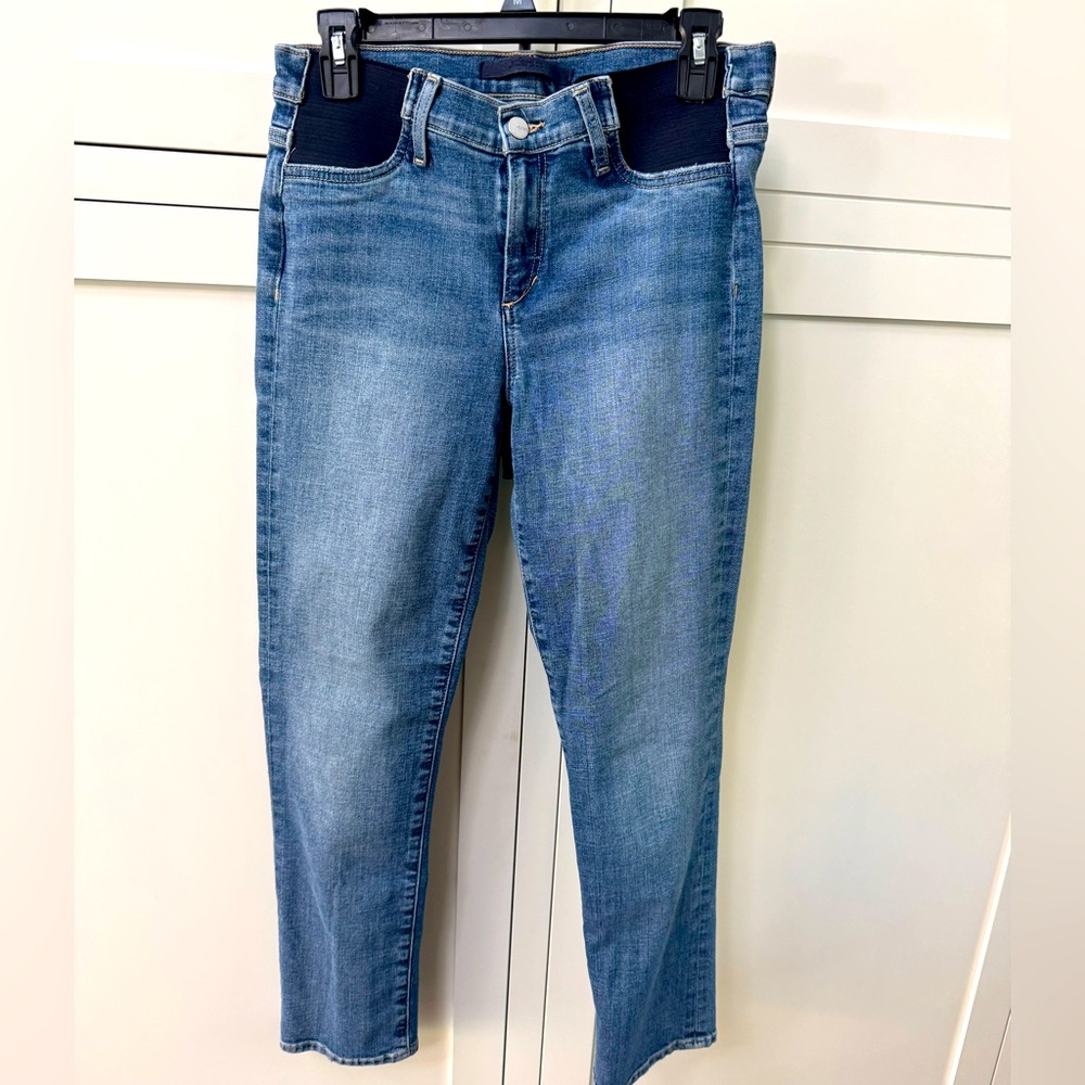 JOE'S 'THE LARA' Mid-Rise Cigarette Ankle Jeans Sz 27 Blue Denim